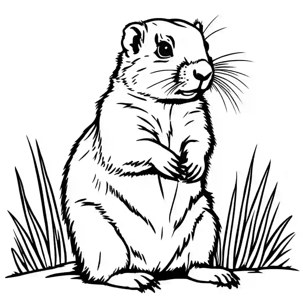 Prairie Dogs coloring pages